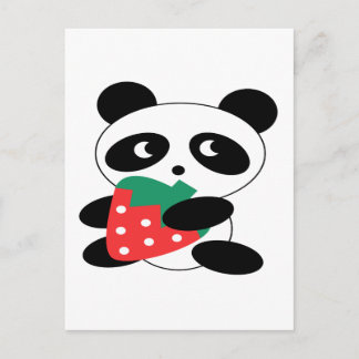 Panda bear Blank Postkarte