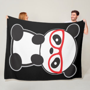 Panda Bear Blanket - Panda Liebe Gift Fleecedecke
