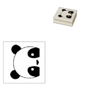 Panda Bear Briefmarke Gummistempel (Stempel)