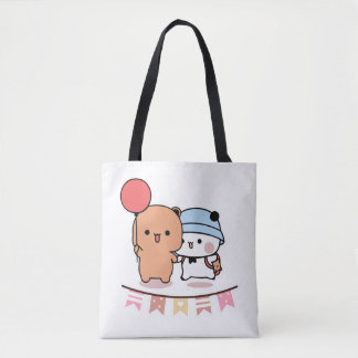 PANDA BEAR, bubu und dudu hugs Liebe Ballon Tasche