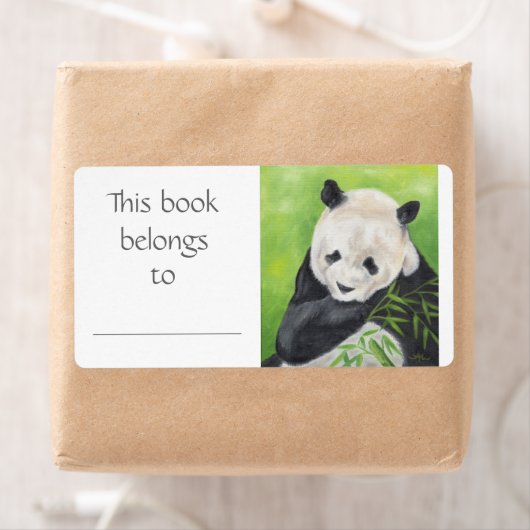 Panda Bear-Buchlabel (Insitu)