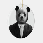 Panda Bear Business Anzug Keramikornament (Rechts)
