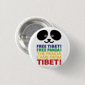 PANDA BEAR BUTTON (Vorne & Hinten)