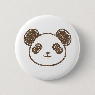Panda Bear Button