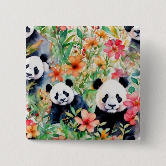 Panda Bear Button (Vorderseite)