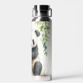 Panda Bear by Tree Trinkflasche (Rückseite)