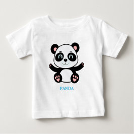 Panda Bear Cartoon Baby T-shirt