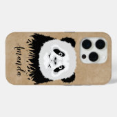 Panda Bear Case-Mate iPhone Case (Rückseite (Horizontal))