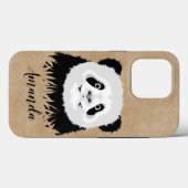 Panda Bear Case-Mate iPhone Case (Rückseite (Horizontal))