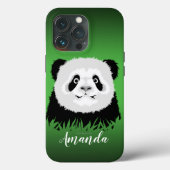Panda Bear Case-Mate iPhone Case (Rückseite)