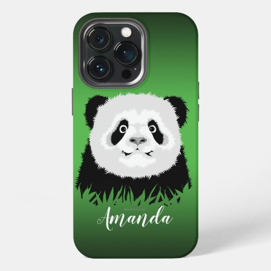 Panda Bear Case-Mate iPhone Case Hülle (Hinten)