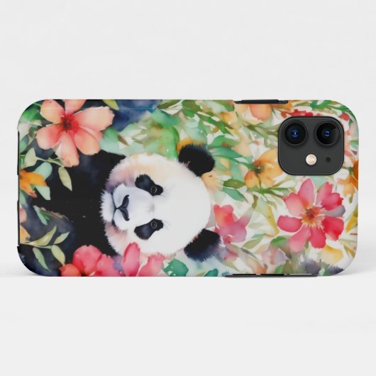 Panda Bear Case-Mate iPhone Hülle (Rückseite (Horizontal))