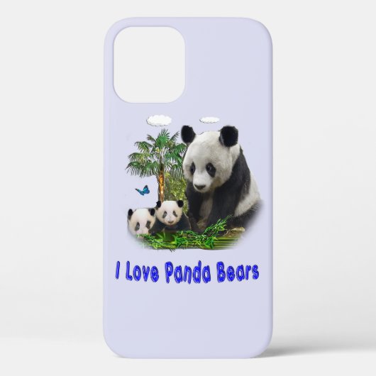 Panda Bear Case-Mate iPhone Hülle (Rückseite)