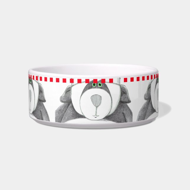 Panda Bear Cat Food Bowl Napf (Vorderseite)