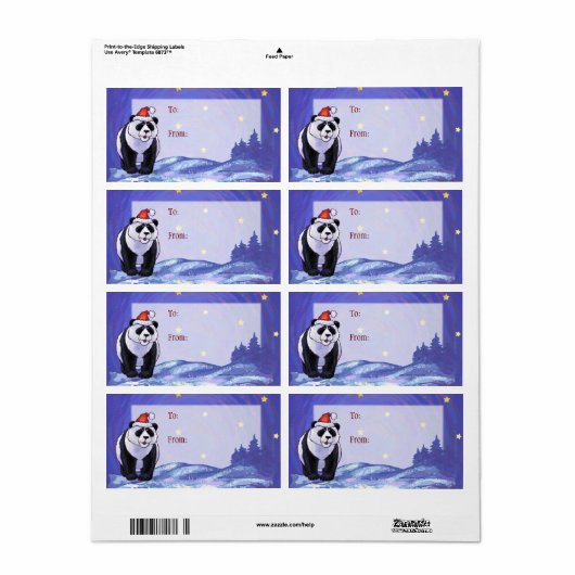 Panda Bear Christmas (Vorne)