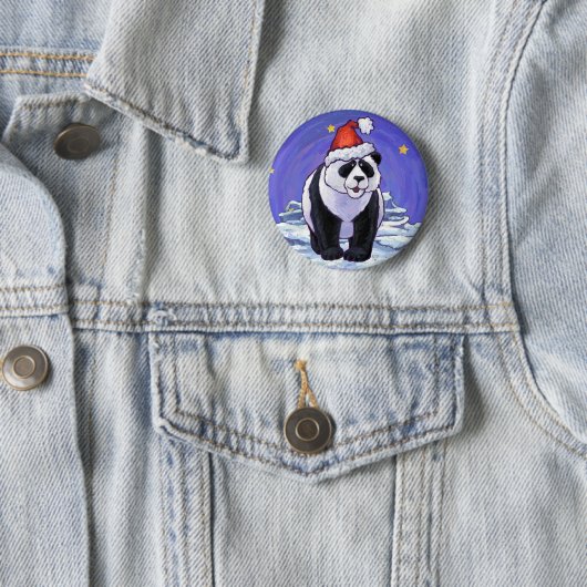 Panda Bear Christmas Button (Beispiel)