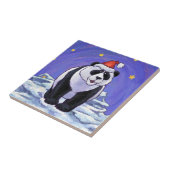Panda Bear Christmas Fliese (Seite)