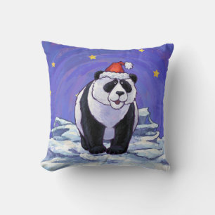 Panda Bear Christmas Kissen