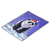 Panda Bear Christmas Notizblock (Linke Seite)