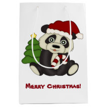 Panda Bear Christmas Personalisiert