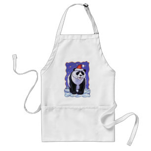Panda Bear Christmas Schürze