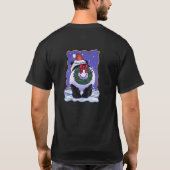 Panda Bear Christmas T-Shirt (Rückseite)