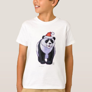 Panda Bear Christmas T-Shirt