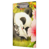 Panda Bear/Clipboard Klemmbrett (Links)