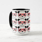 Panda Bear Coffee Tasse (Vorderseite Links)