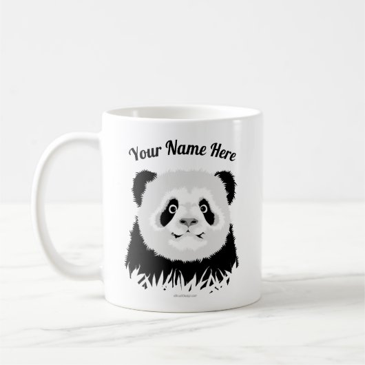 Panda Bear Coffee Tasse (Links)