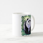 Panda Bear Coming and Going Coffee Tasse (VorderseiteRechts)