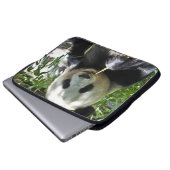 Panda Bear Custom Laptop Case (Vorne Knopf)