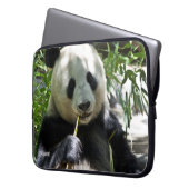 Panda Bear Custom Laptop Case (Vorderseite Links)