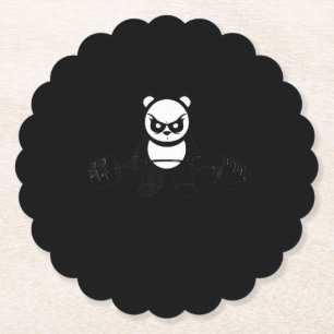 Panda Bear Deadlift - Premium Gym Untersetzer