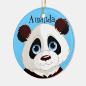 Panda Bear Design Ornament (Links)