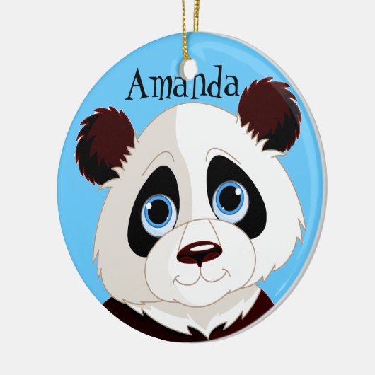 Panda Bear Design Ornament (Links)