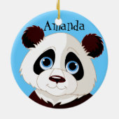 Panda Bear Design Ornament (Hinten)