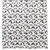 Panda Bear Duschvorhang (Vorderseite)