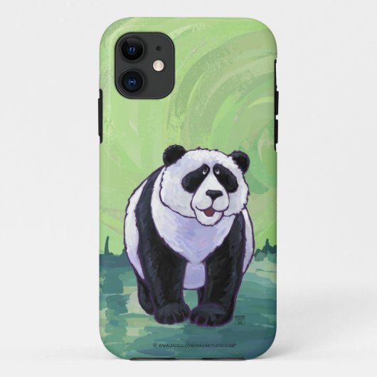 Panda Bear Electronics Case-Mate iPhone Hülle (Rückseite)