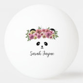 Panda Bear Face Hübschen Personalisiert Ping Pong Tischtennisball (Vorderseite)