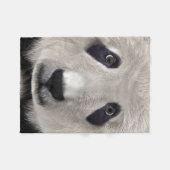 Panda Bear Fleecedecke (Vorderseite (Horizontal))