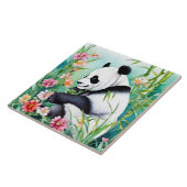 Panda Bear Fliese (Seite)