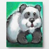 Panda Bear Fotoplatte (Vorderseite)