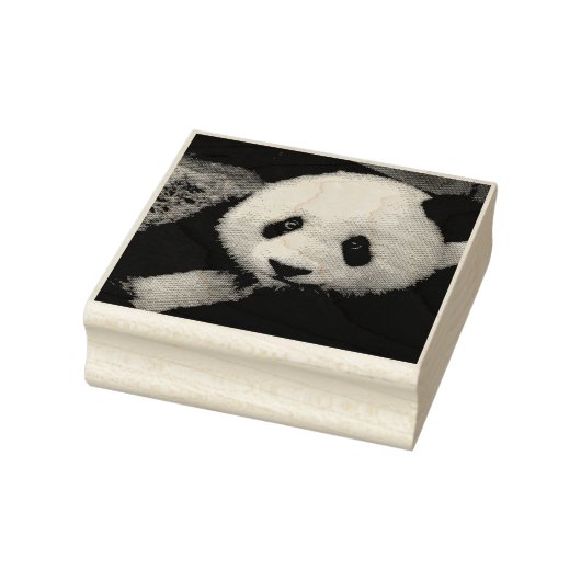 PANDA BEAR FOTORAPHIE RUBBER BRIEFMARKE GUMMISTEMPEL (Stempel)