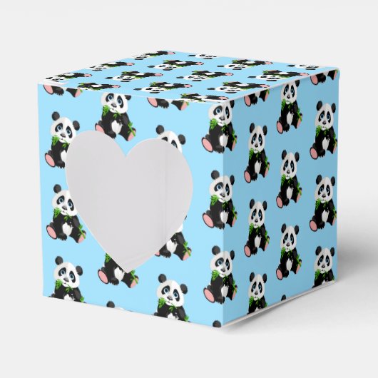 Panda Bear Gastgeschenk Box Geschenkschachtel (Vorderseite)