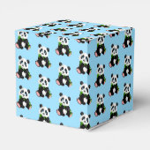 Panda Bear Gastgeschenk Box Geschenkschachtel (Rückseite)