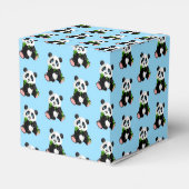 Panda Bear Gastgeschenk Box Geschenkschachtel (Rückseite)