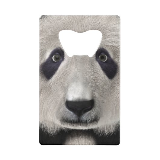 Panda Bear Geldbeutel Flaschenöffner (Vorderseite)