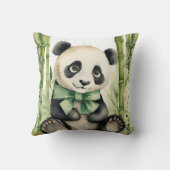 Panda Bear Gender Neutral Kissen (Rückseite)
