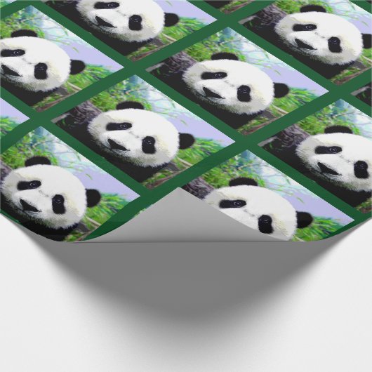 Panda Bear Geschenkpapier (Ecke)